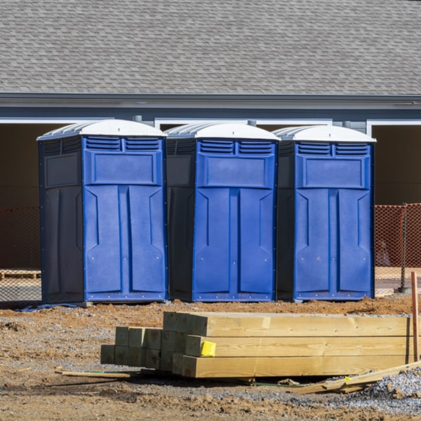 how do you ensure the portable restrooms are secure and safe from vandalism during an event in Loop